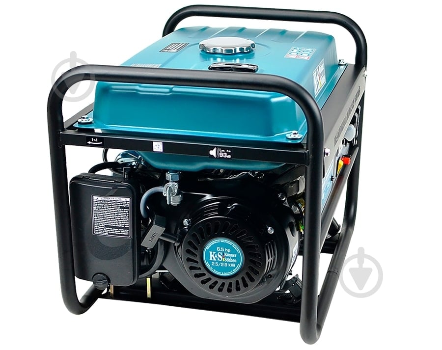 Генератор комбінований Konner&Sohnen 2,5 кВт / 2,9 кВт 230 В KS 2900G - фото 6