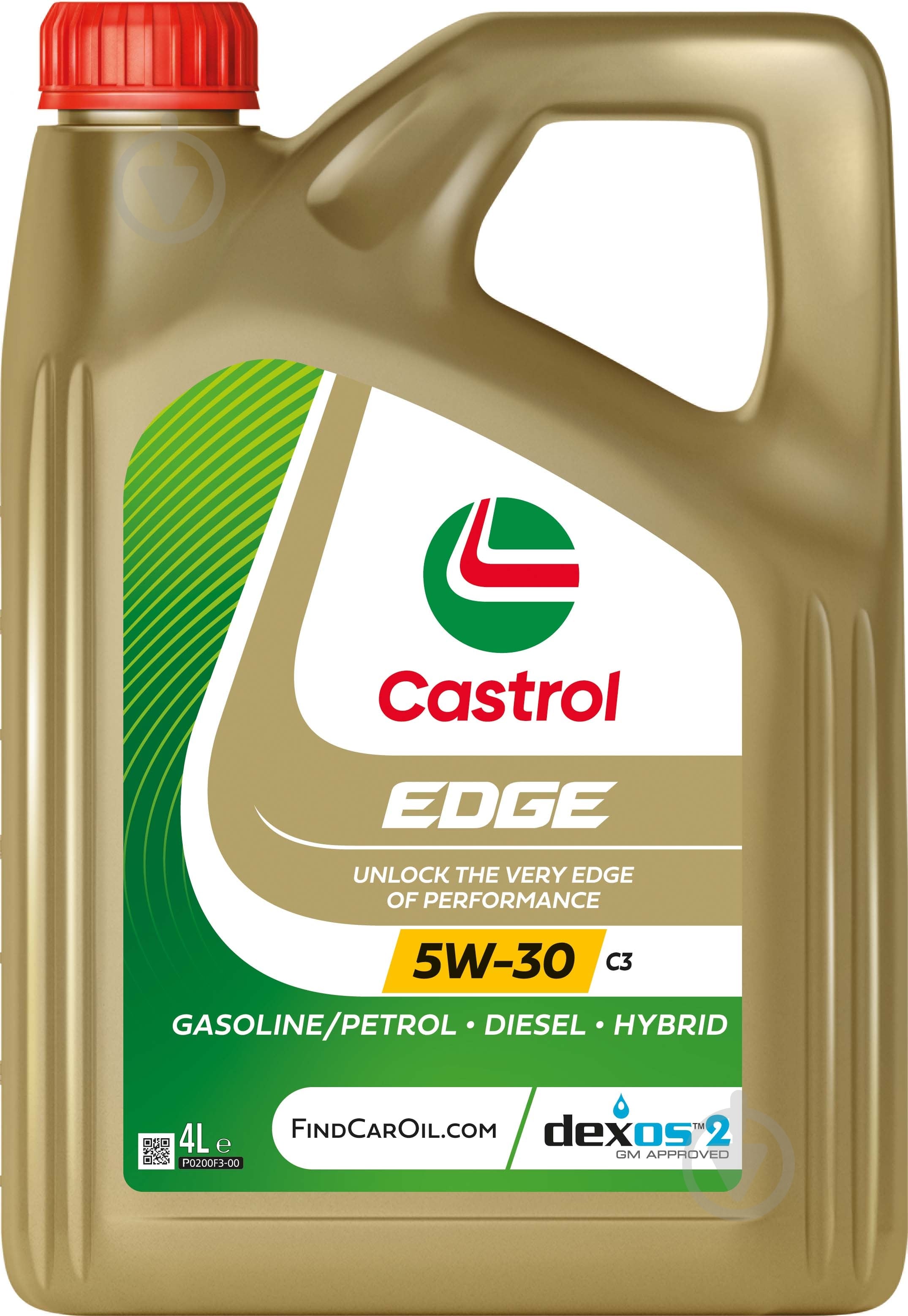 Моторное масло синтетическое Castrol EDGE C3 5W-30 4 л (5W30 E C3 4L) - фото 1 Моторное масло синтетическое Castrol EDGE C3 5W-30 4 л (5W30 E C3 4L) - фото 1