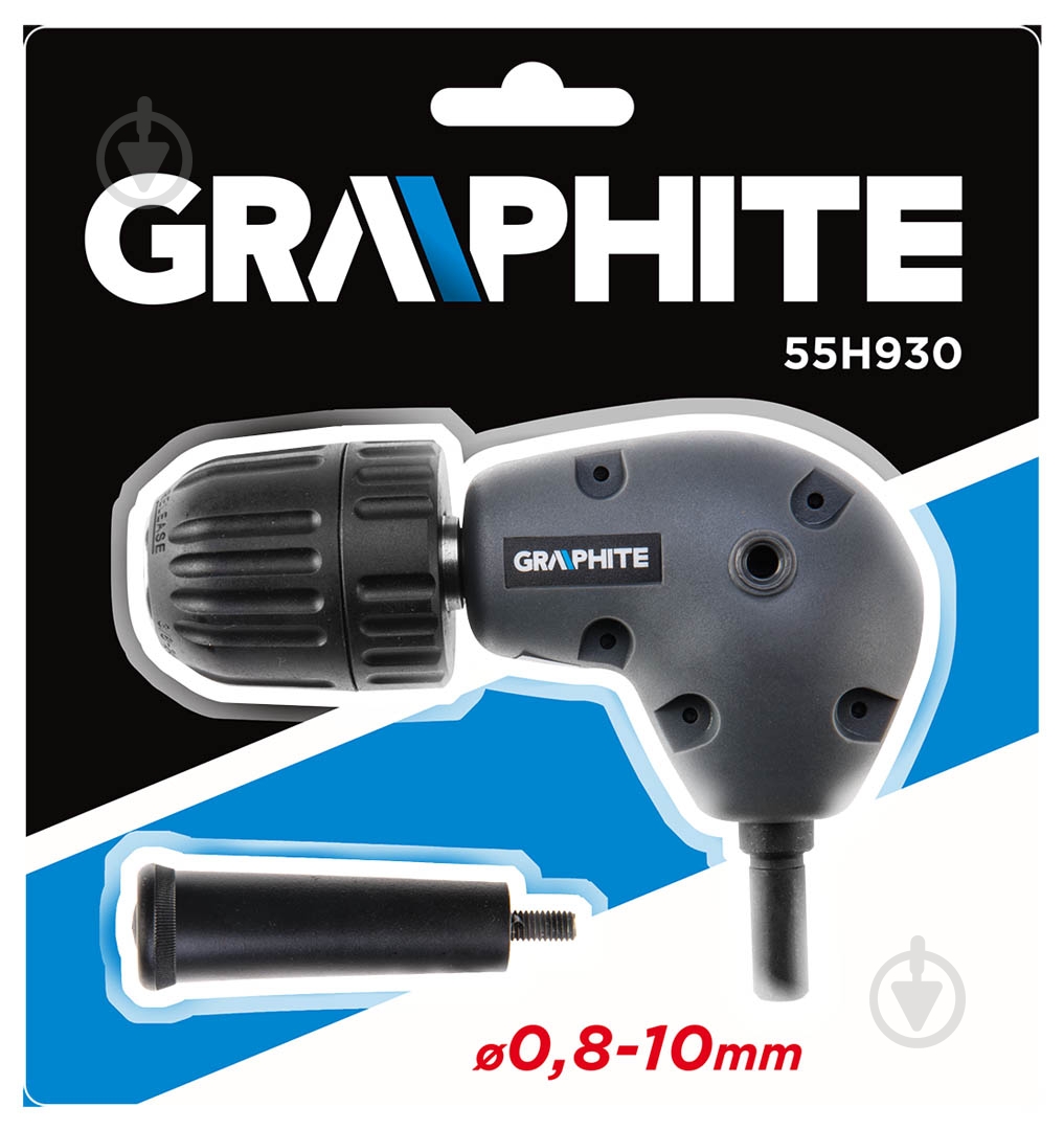 Насадка кутова GRAPHITE 55H930 - фото 2