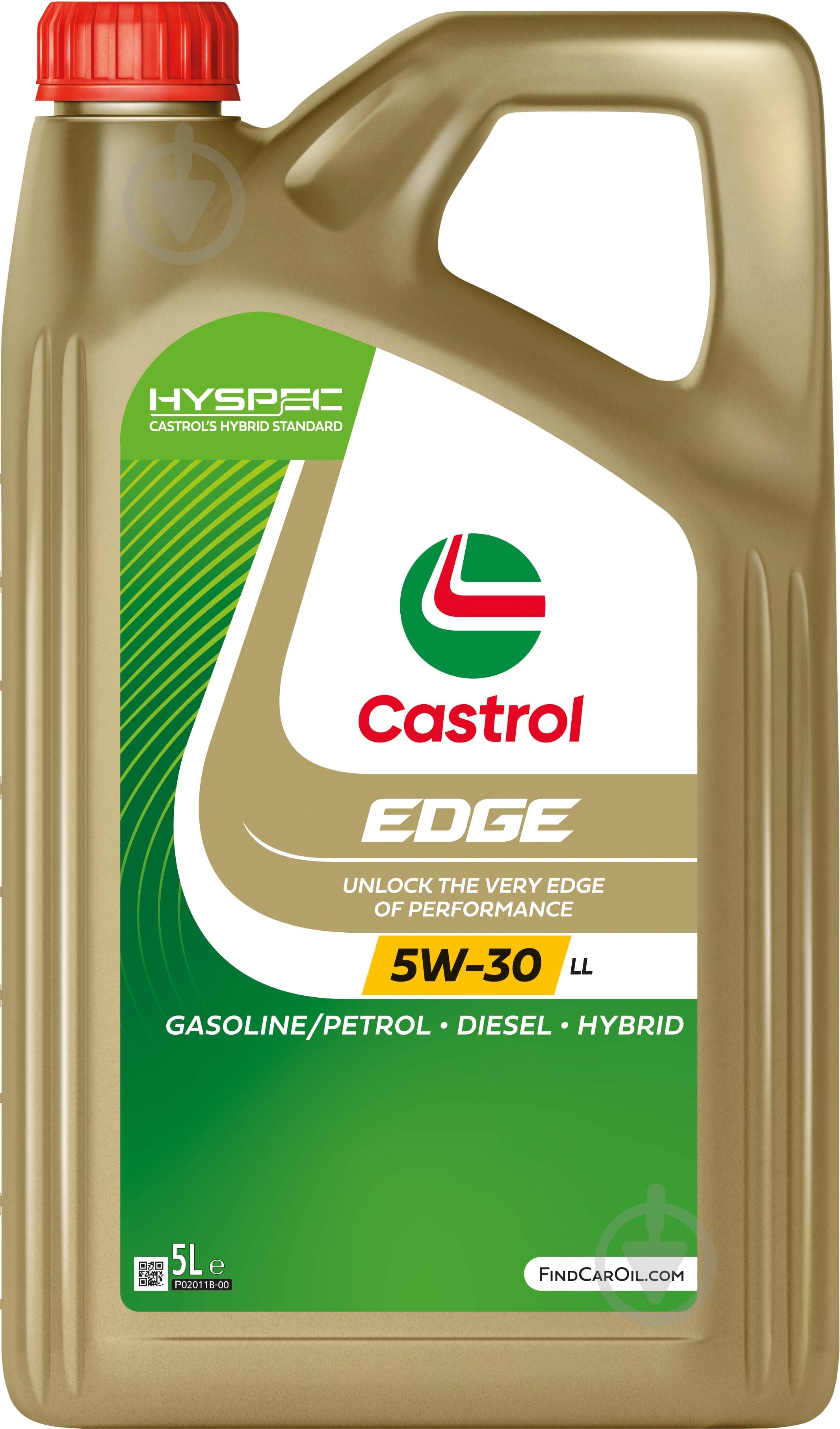 ᐉ Моторна олива синтетична Castrol EDGE LL 5W-30 5 л (CS 5W30 E