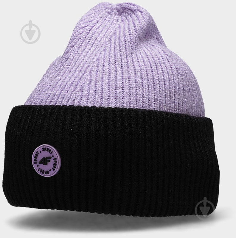 Шапка 4F 4FJAW23ACAPF262-52S р.one size фиолетовый - фото 1 Шапка 4F 4FJAW23ACAPF262-52S р.one size фиолетовый - фото 1