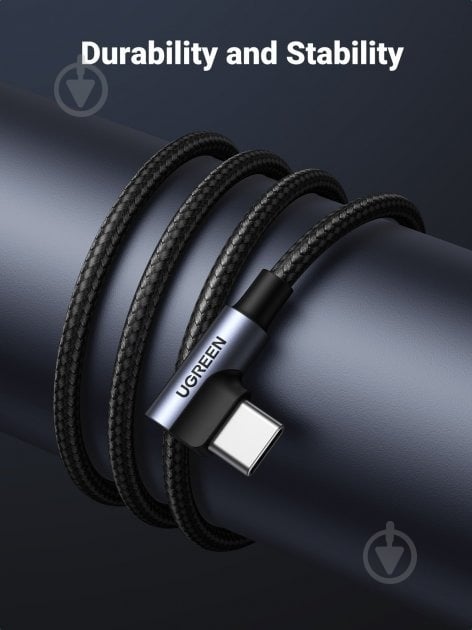 Кабель UGREEN 0,5 м черный (20855) - фото 5