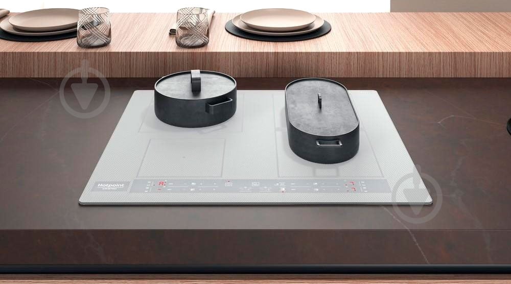 Варильна поверхня електрична Hotpoint HB 8460B NE/W - фото 9