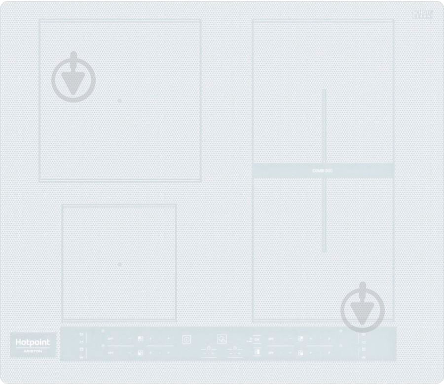 Варильна поверхня електрична Hotpoint HB 8460B NE/W - фото 1