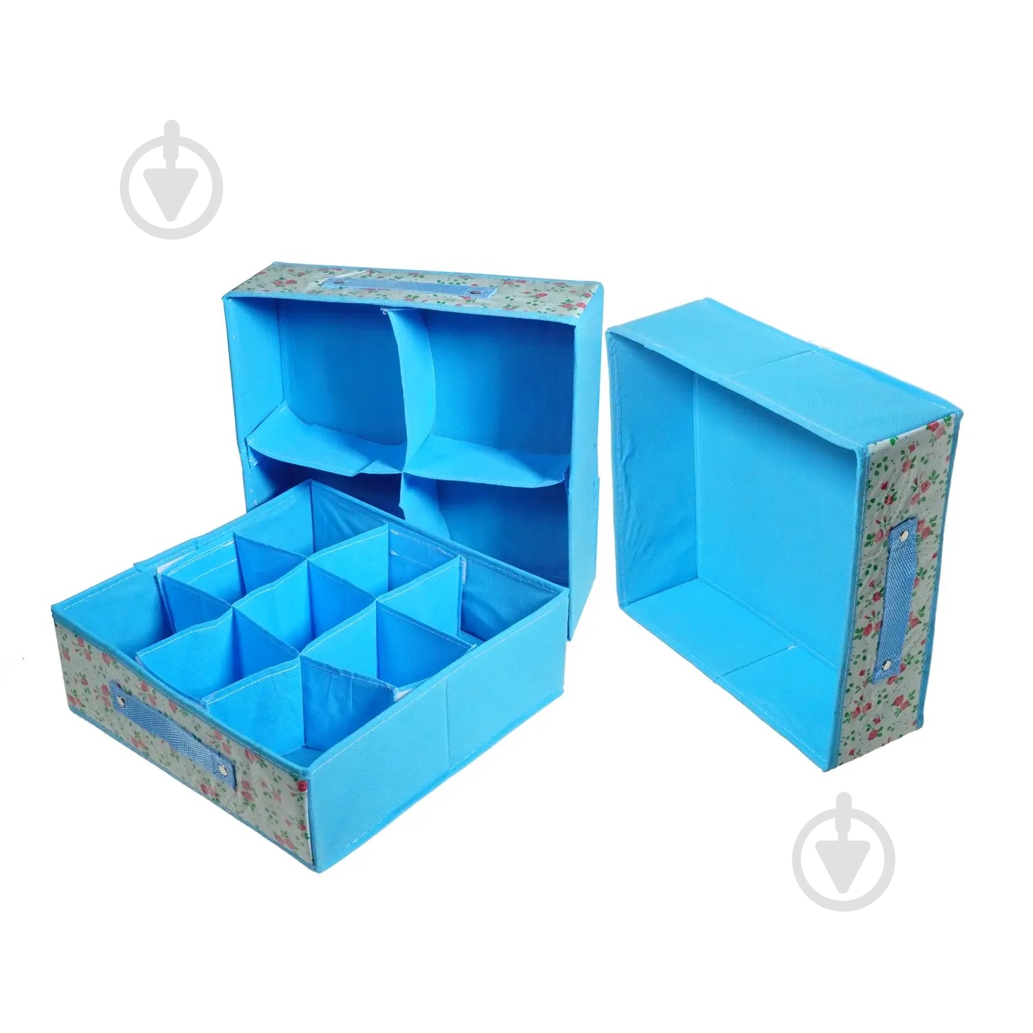 Органайзер текстильний Supretto для зберігання з 3 ящиками (6008) 315x310x310 мм - фото 3 Органайзер текстильний Supretto для зберігання з 3 ящиками (6008) 315x310x310 мм - фото 3