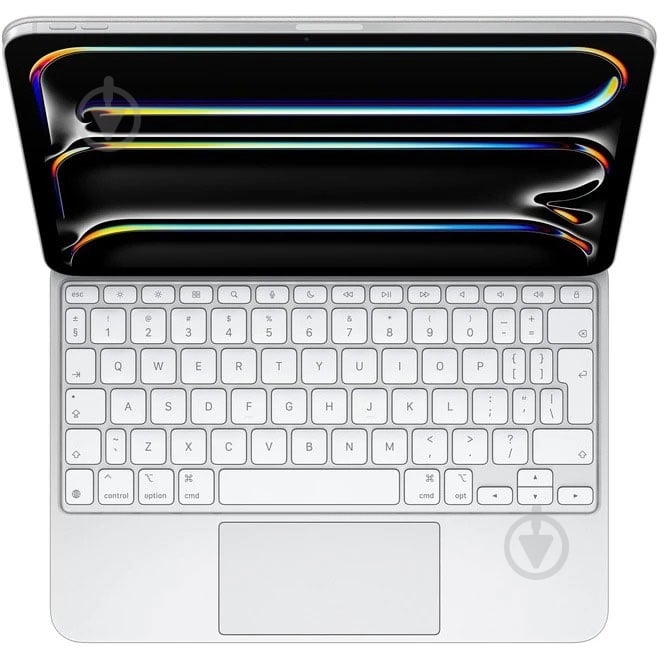 Чехол-клавиатура Apple Magic Keyboard Ukrainian for iPad Air 11-inch (M3) white (MDFV4UA/A) - фото 2 Чехол-клавиатура Apple Magic Keyboard Ukrainian for iPad Air 11-inch (M3) white (MDFV4UA/A) - фото 2