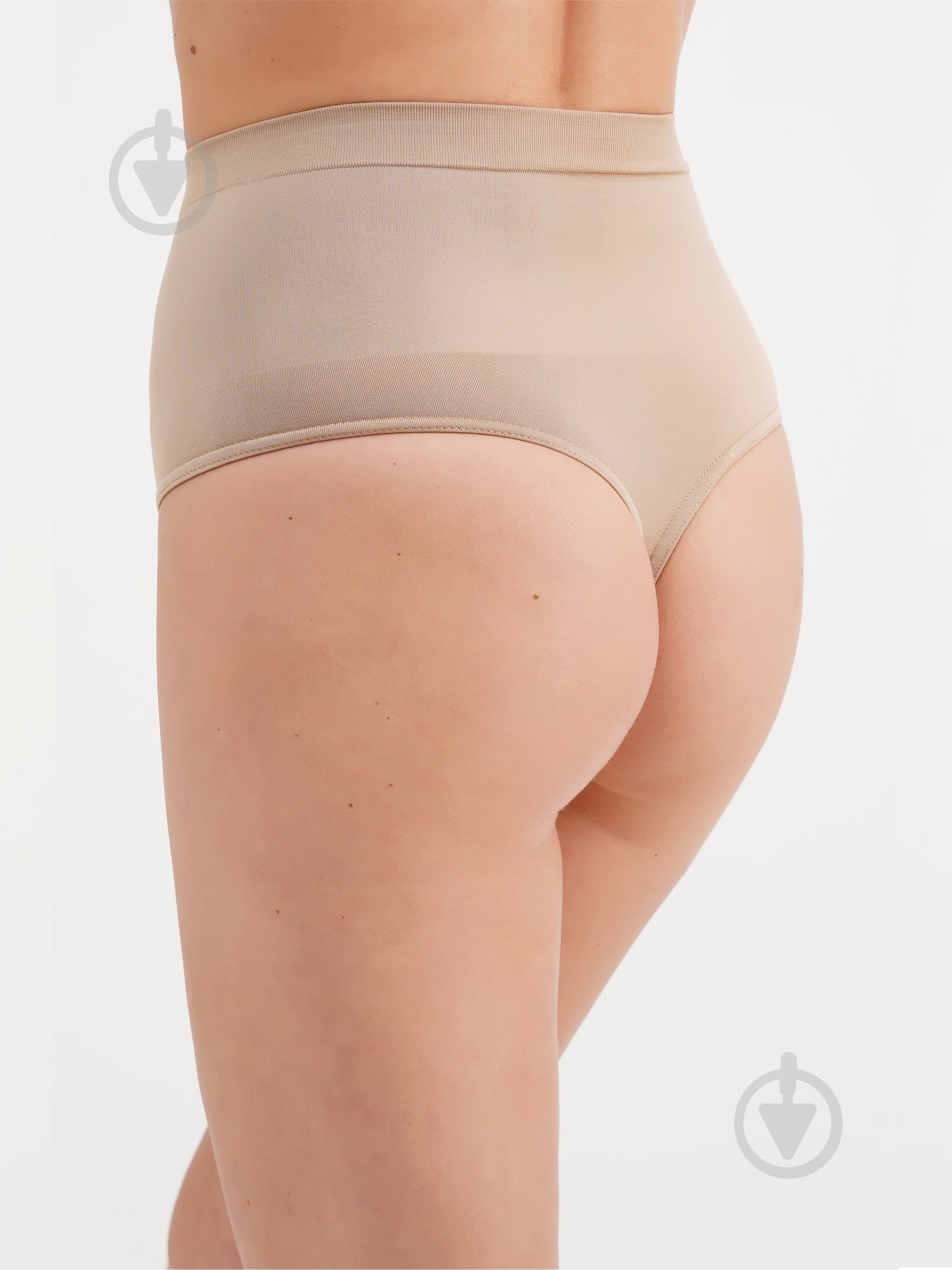 Труси жіночі Giulia String high waist modelling L-XL бежевий - фото 1 Труси жіночі Giulia String high waist modelling L-XL бежевий - фото 1