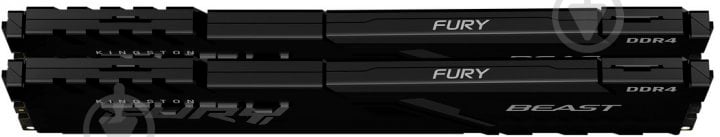 Оперативна пам'ять Kingston DDR4 SDRAM 32 GB (2x16GB) 3200 MHz (KF432C16BBK2/32) Fury Beast Black - фото 2