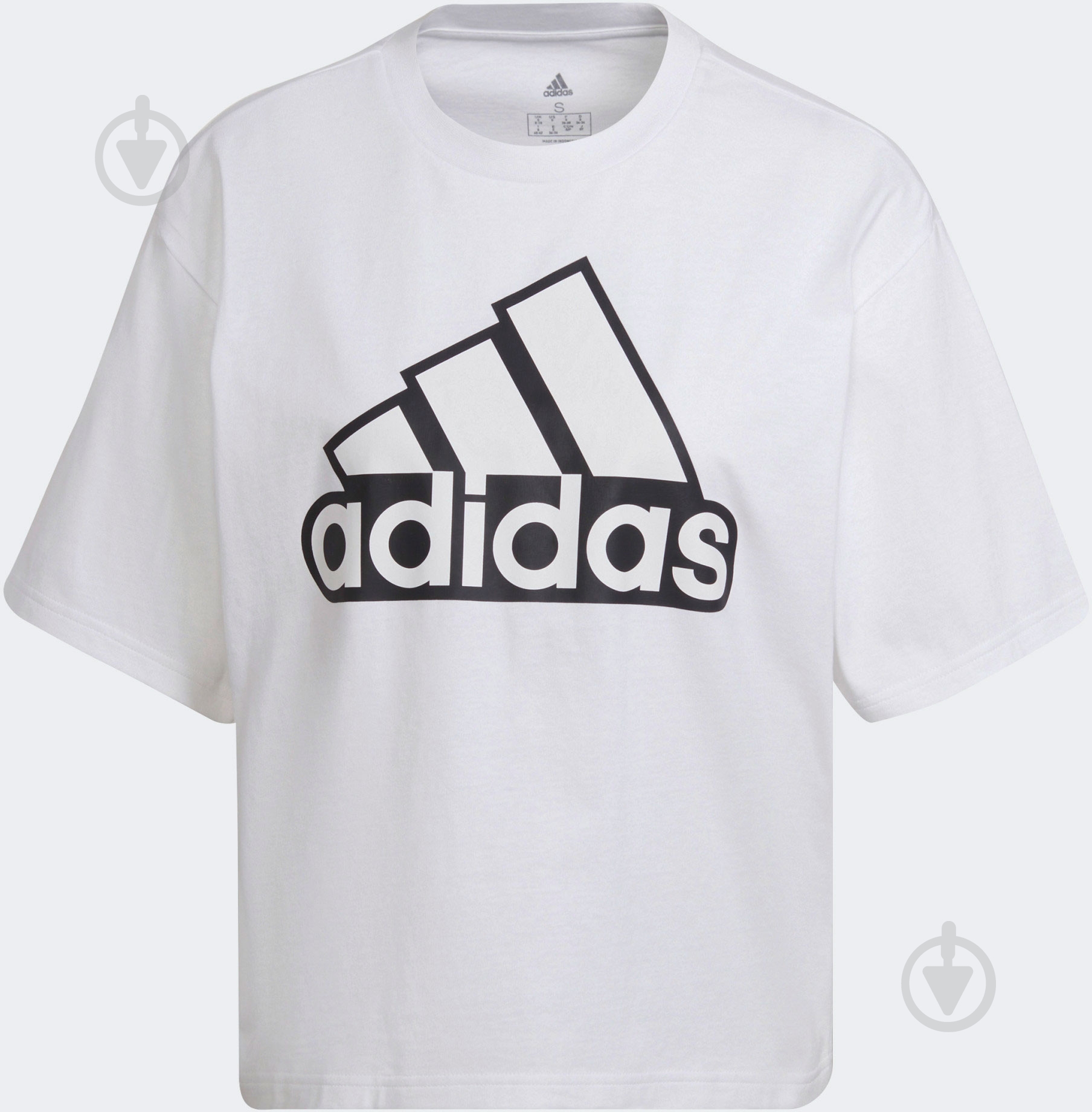 Футболка Adidas HC9183 р.M белый - фото 6