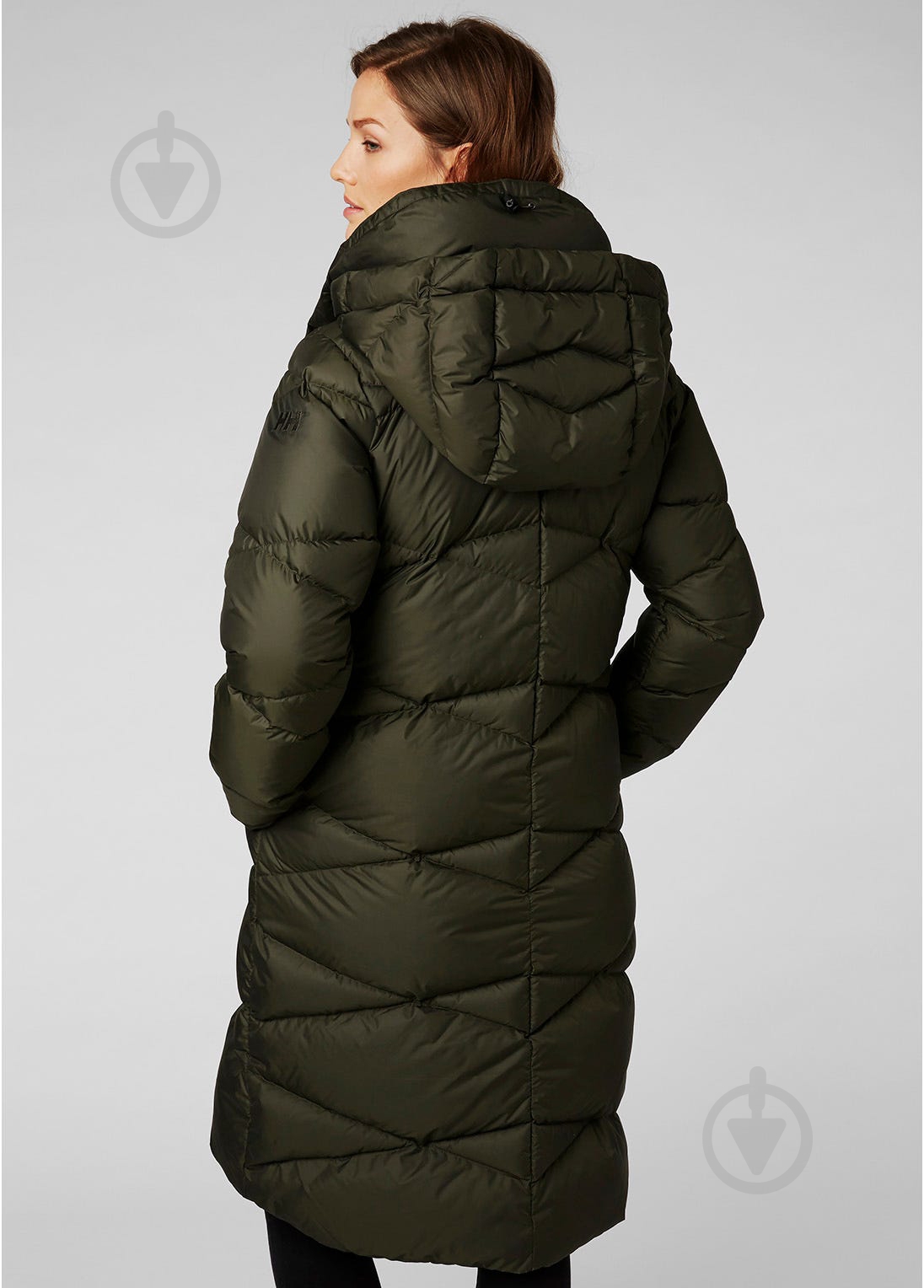 Куртка женское зимнее Helly Hansen W TUNDRA DOWN COAT 53301-482 р.L зеленое - фото 3