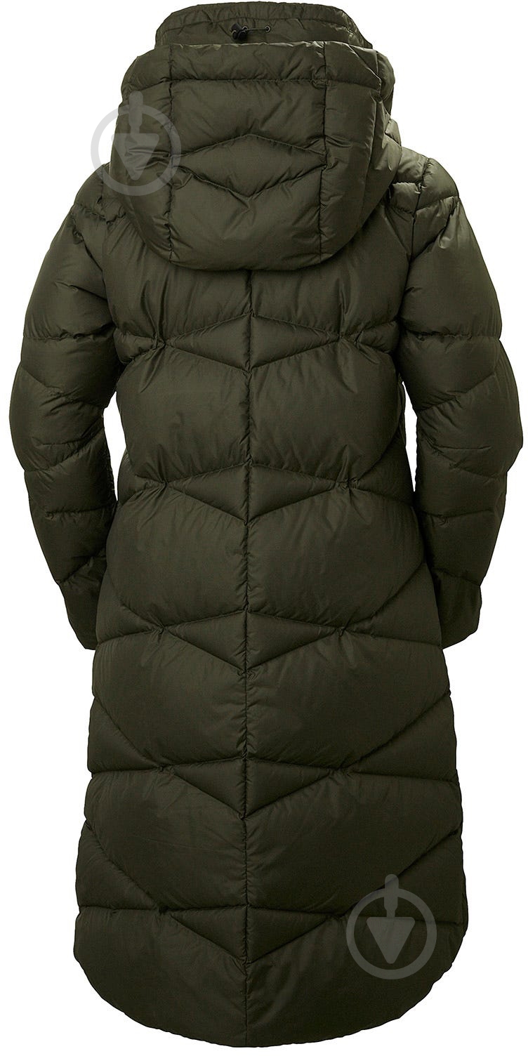 Куртка женское зимнее Helly Hansen W TUNDRA DOWN COAT 53301-482 р.L зеленое - фото 4