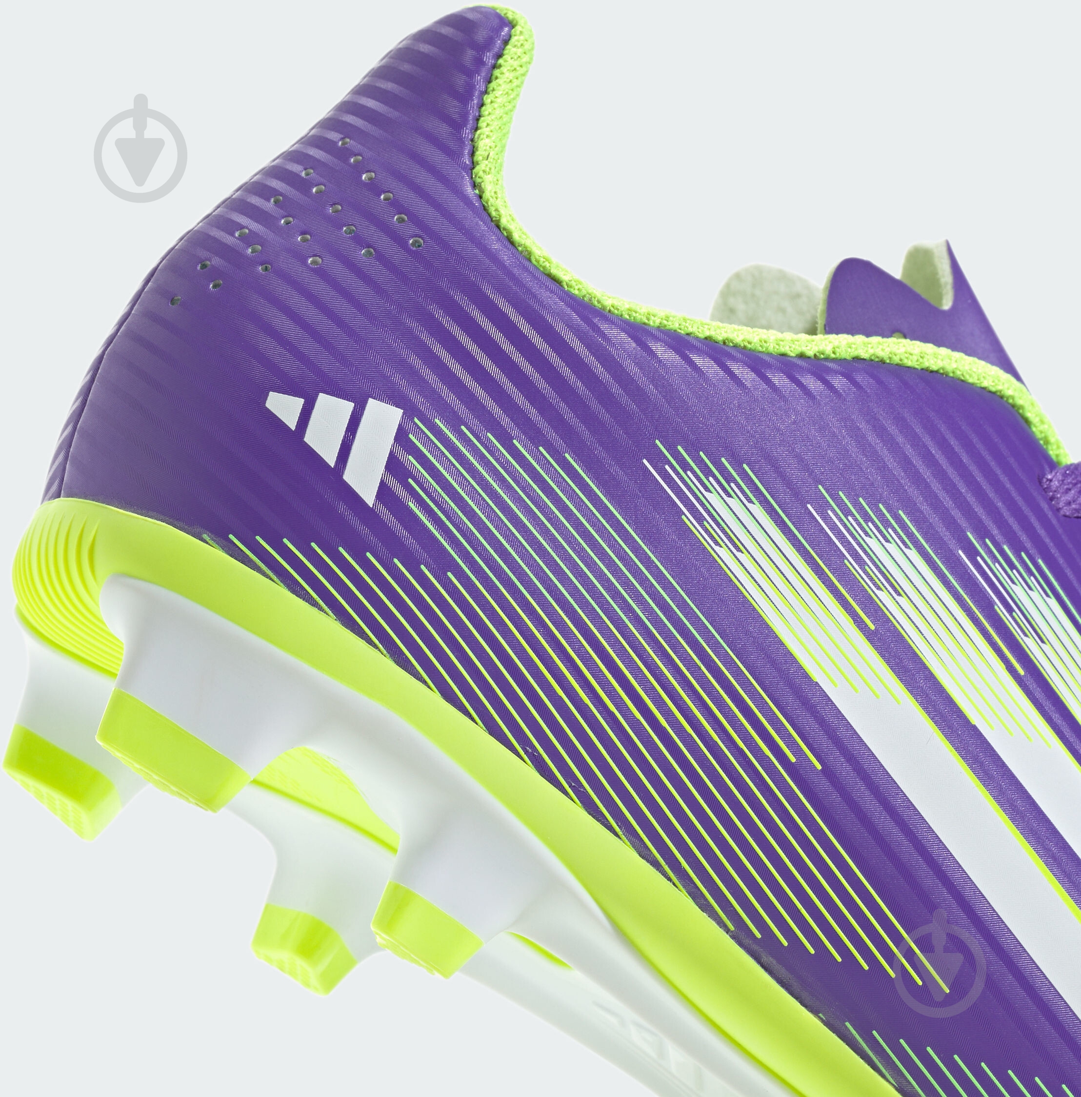 Бутсы Adidas F50 CLUB FG/MG J JI0030 р.31,5 фиолетовый - фото 10 Бутсы Adidas F50 CLUB FG/MG J JI0030 р.31,5 фиолетовый - фото 10