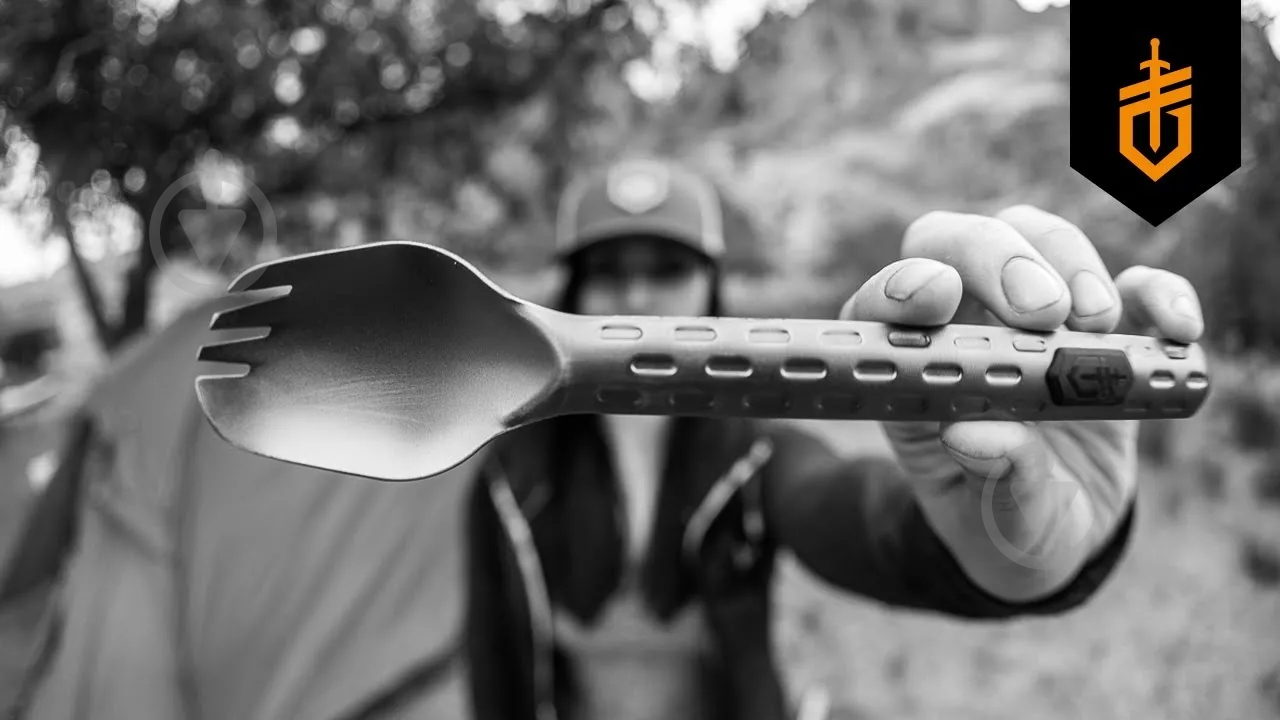 Ложка-виделка Gerber Gear DEVOUR - TITANIUM - фото 6 Ложка-виделка Gerber Gear DEVOUR - TITANIUM - фото 6