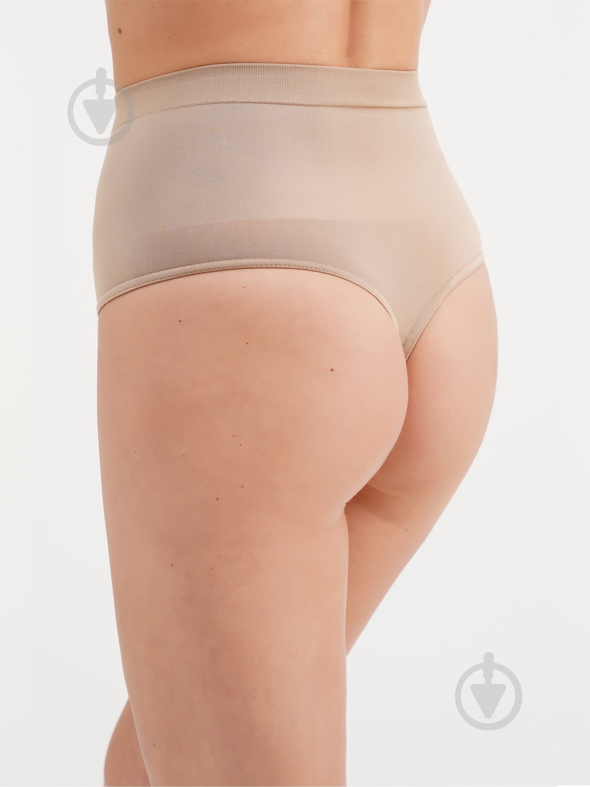 Труси жіночі Giulia String high waist modelling 2XL бежевий - фото 1 Труси жіночі Giulia String high waist modelling 2XL бежевий - фото 1