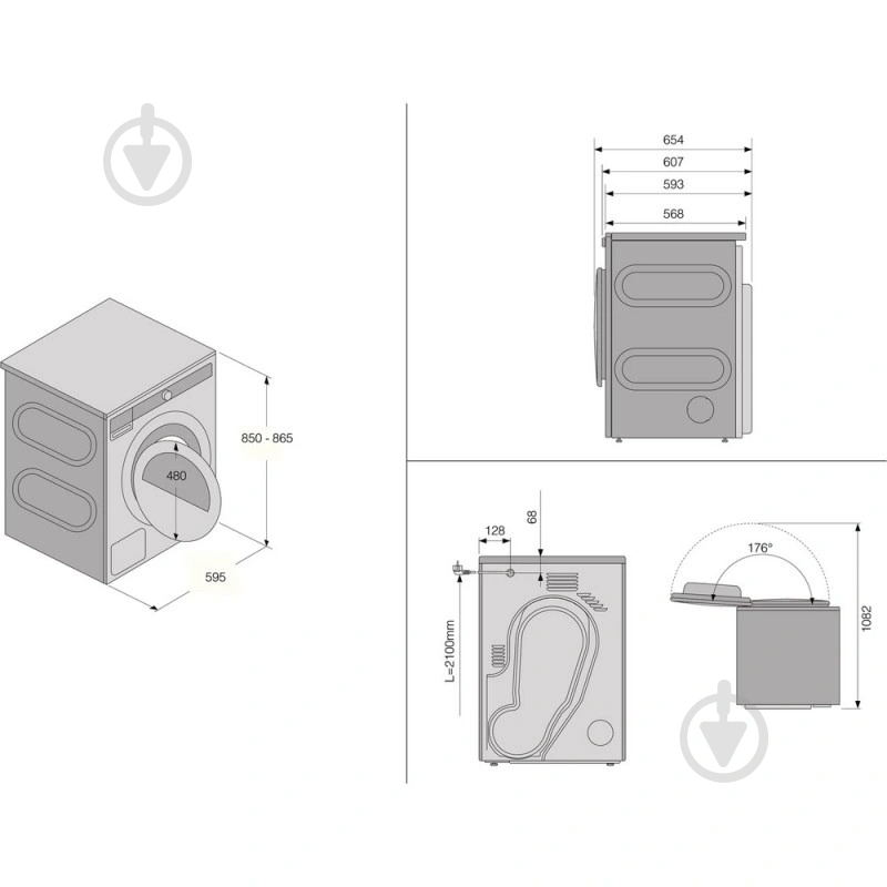 Сушильная машина Asko T409HS.W - фото 8