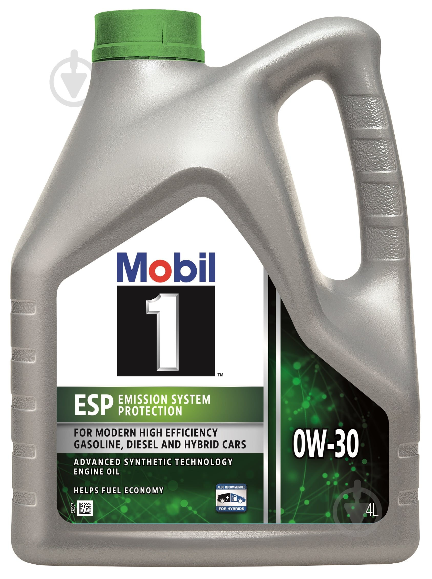 Моторное масло синтетическое Mobil 1 ESP 0W-30 4 л (0W30 M1 ESP 4L) - фото 1