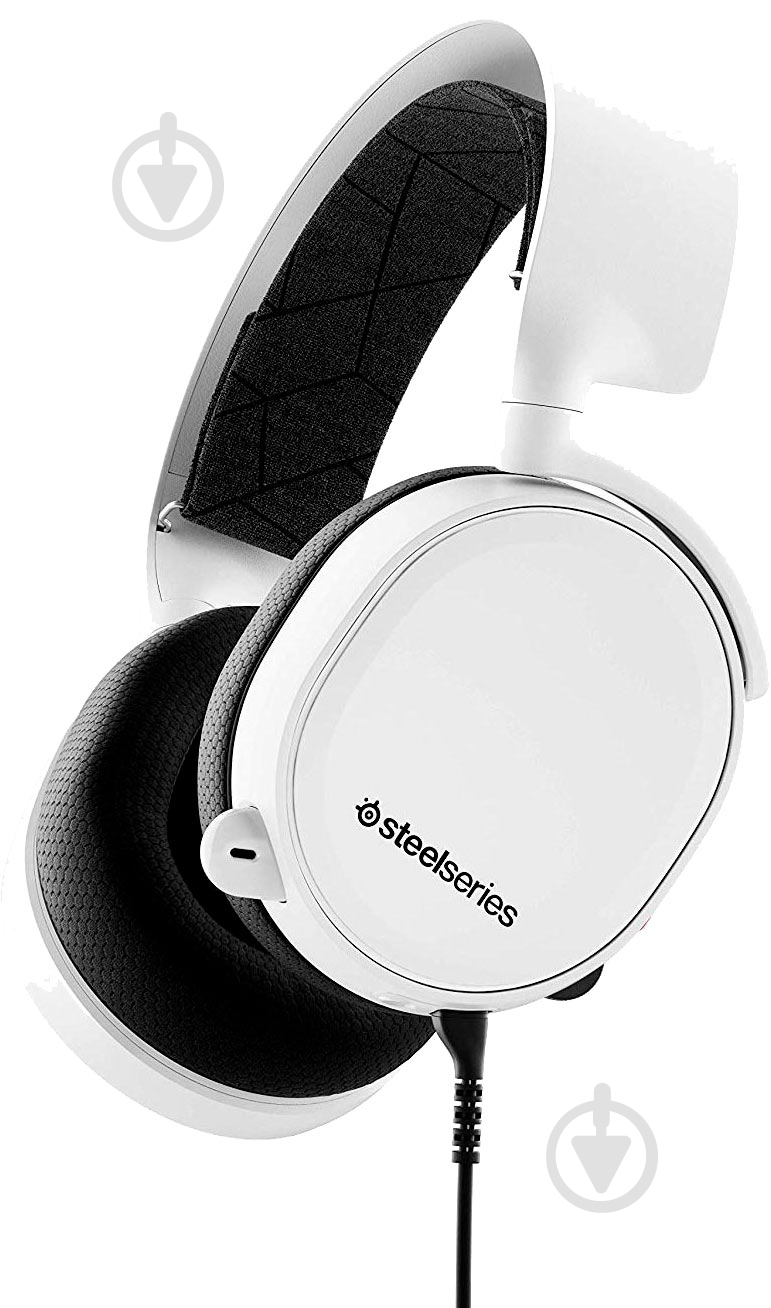 Гарнітура ігрова SteelSeries Arctis 3 2019 Edition white (61506_SS) - фото 2 Гарнітура ігрова SteelSeries Arctis 3 2019 Edition white (61506_SS) - фото 2