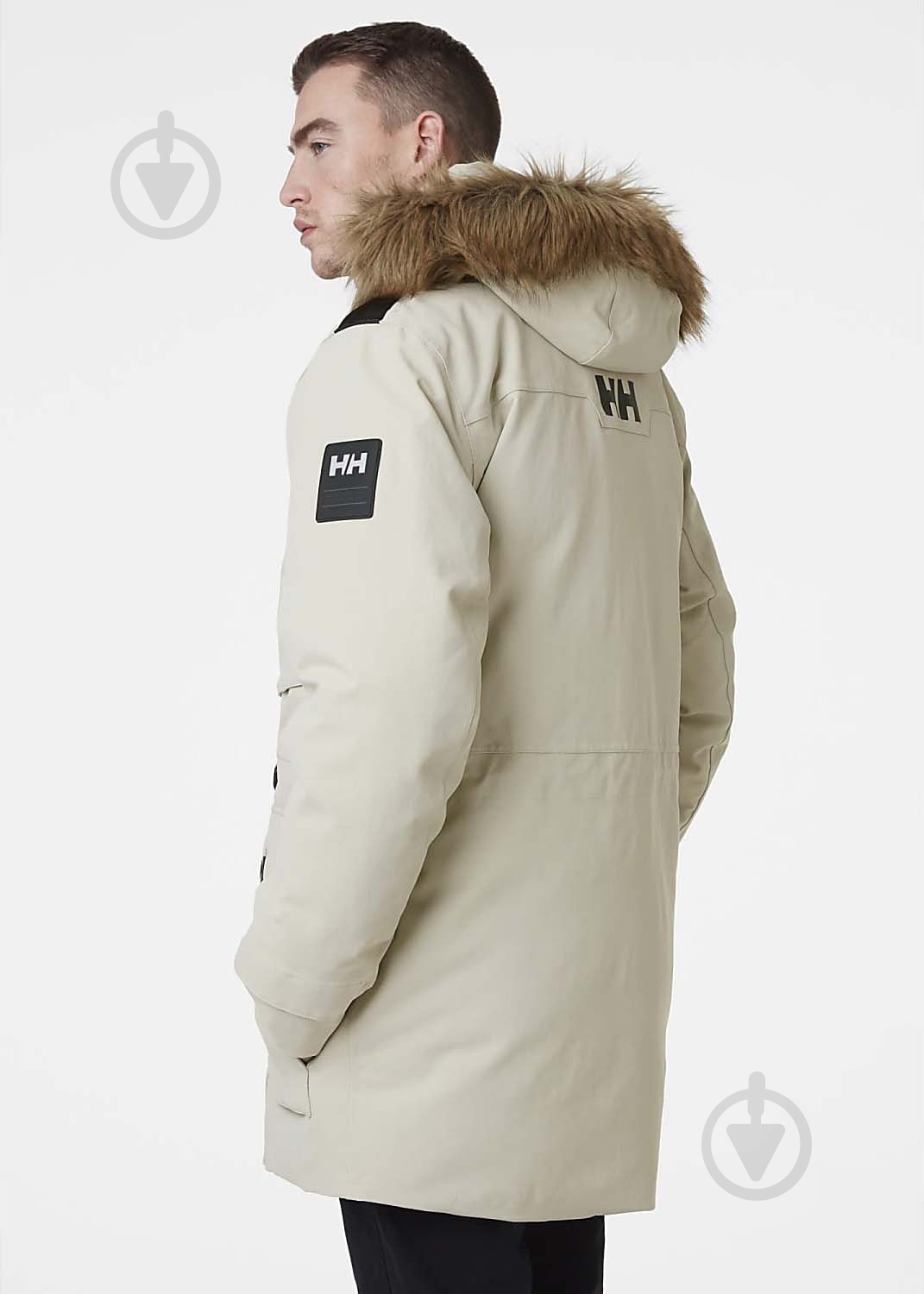 Куртка-парка мужская зимняя Helly Hansen LONGYEAR II PARKA 53322_857 р.L бежевая - фото 2