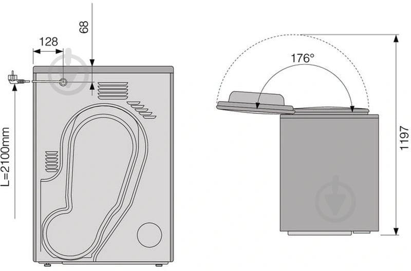 Сушильная машина Asko T611HX.W - фото 10