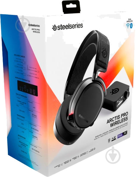Наушники SteelSeries Arctis Pro Wireless black (61473) - фото 5 Наушники SteelSeries Arctis Pro Wireless black (61473) - фото 5