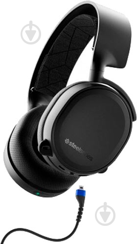 Наушники SteelSeries Arctis 3 Bluetooth 2019 Edition black (SS61509) - фото 2