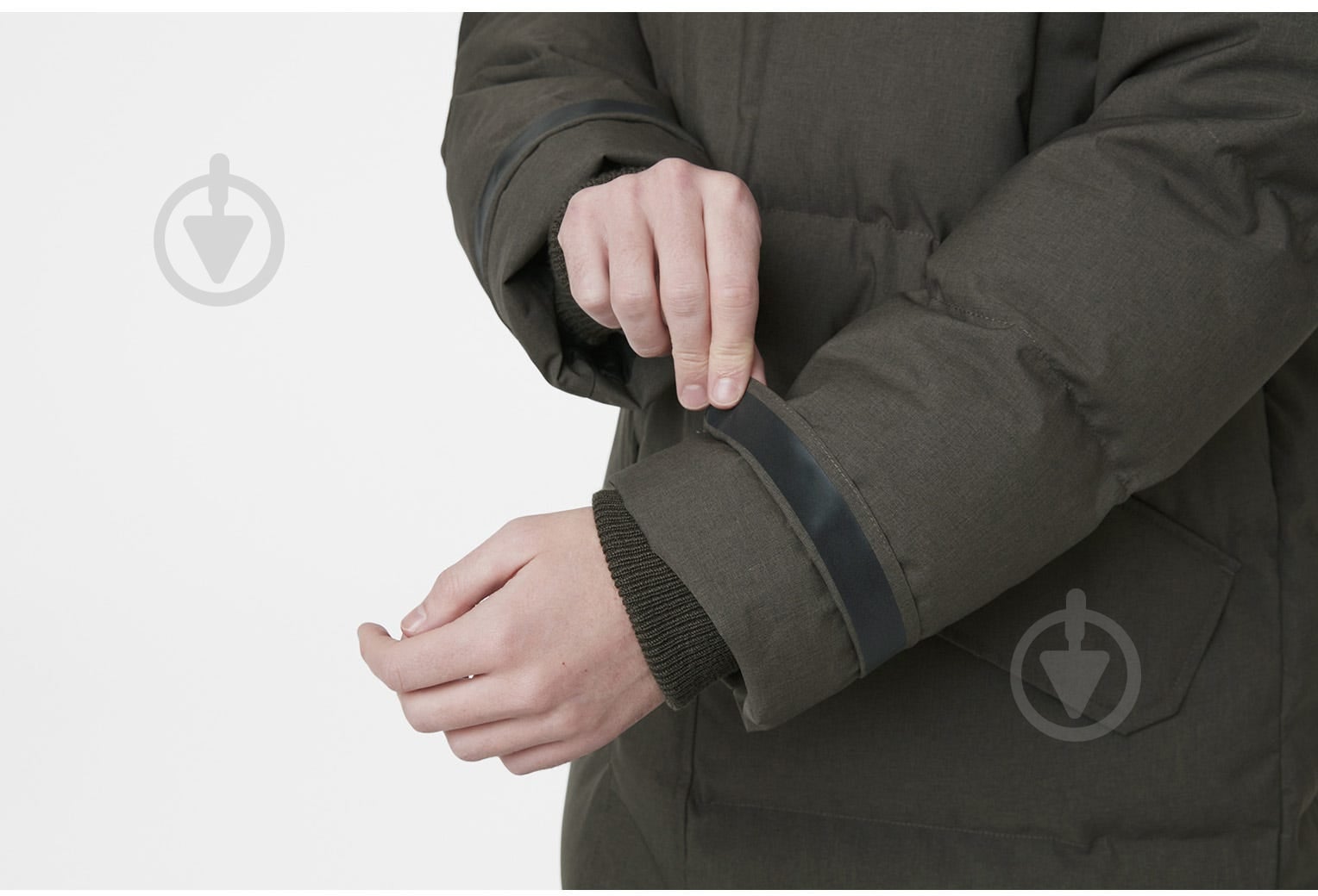 Куртка-парка мужская зимняя Helly Hansen ALASKA PARKA 53487_482 р.XL зеленая - фото 5