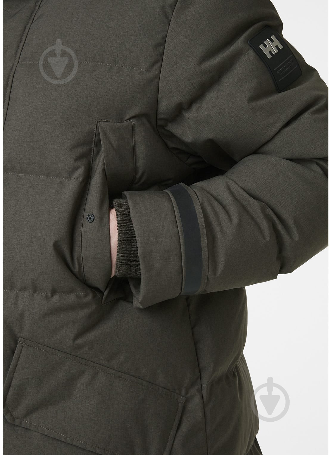 Куртка-парка мужская зимняя Helly Hansen ALASKA PARKA 53487_482 р.XL зеленая - фото 7