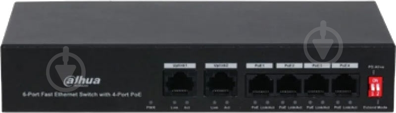 Коммутатор Dahua DH-PFS3006-4ET-36 - фото 1 Коммутатор Dahua DH-PFS3006-4ET-36 - фото 1