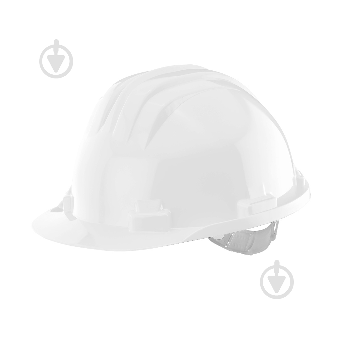 Каска NEO tools без вентиляції біла 97-201 - фото 1