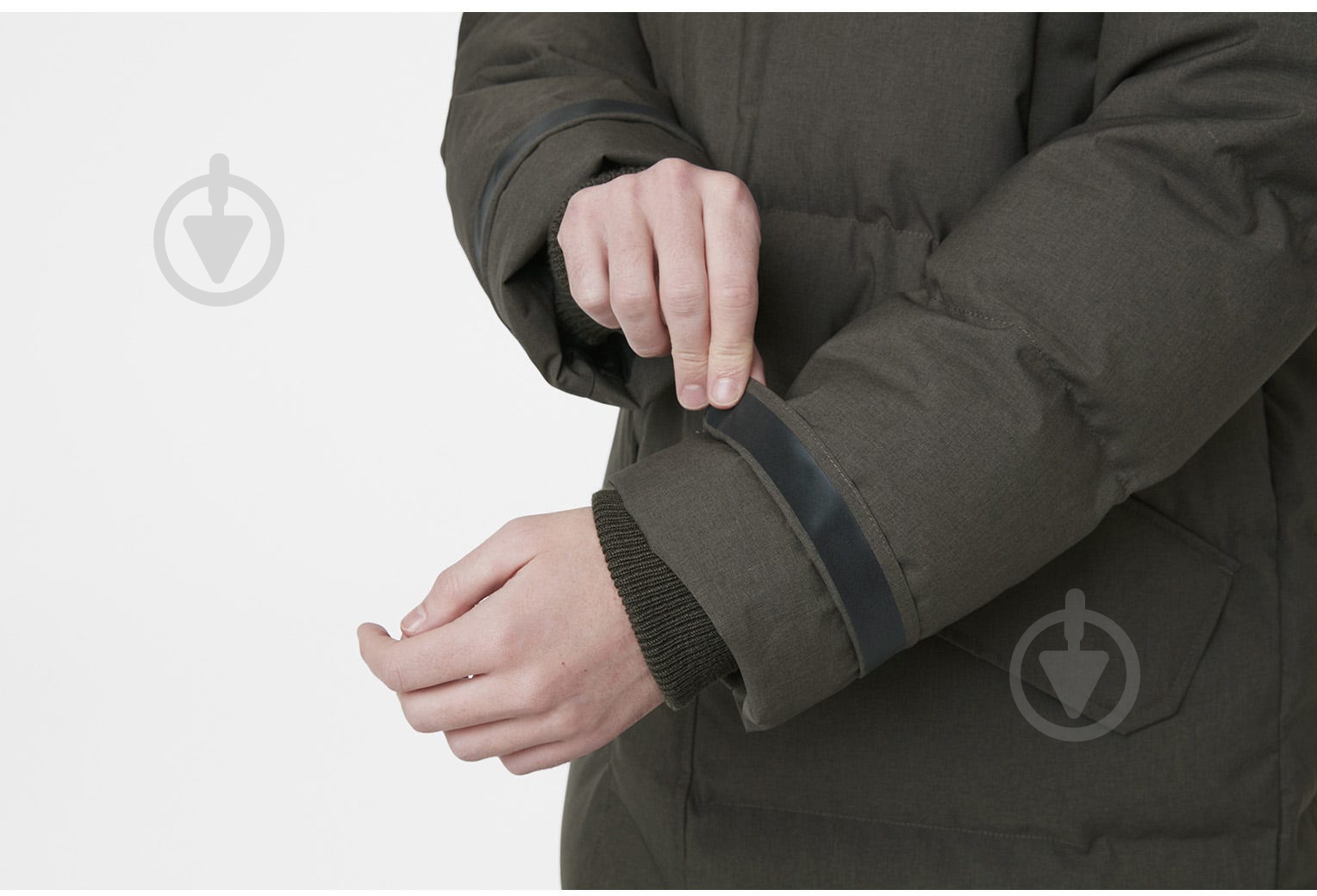 Куртка-парка мужская зимняя Helly Hansen ALASKA PARKA 53487_482 р.M зеленая - фото 5