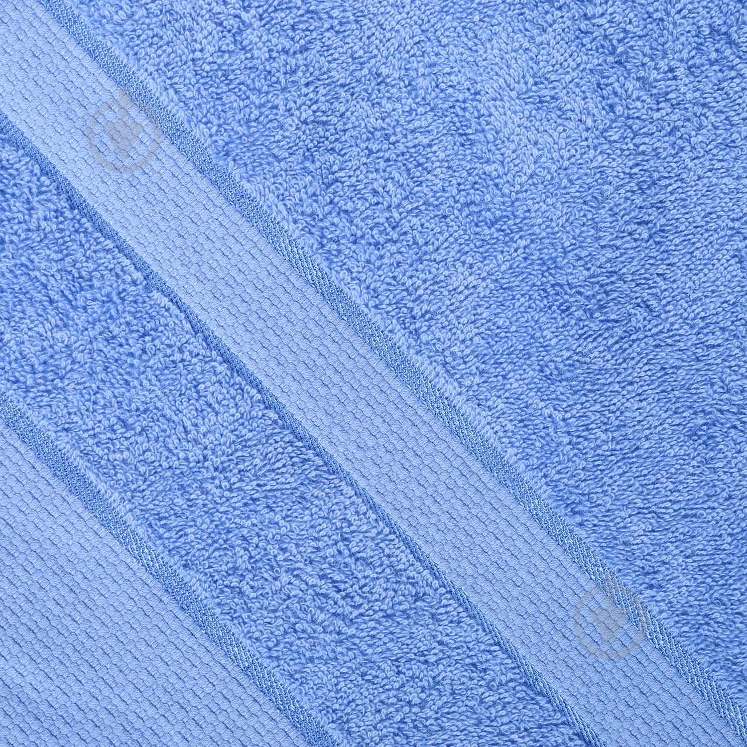 Простынь махра 150x200 см синий ТЕКС - фото 2