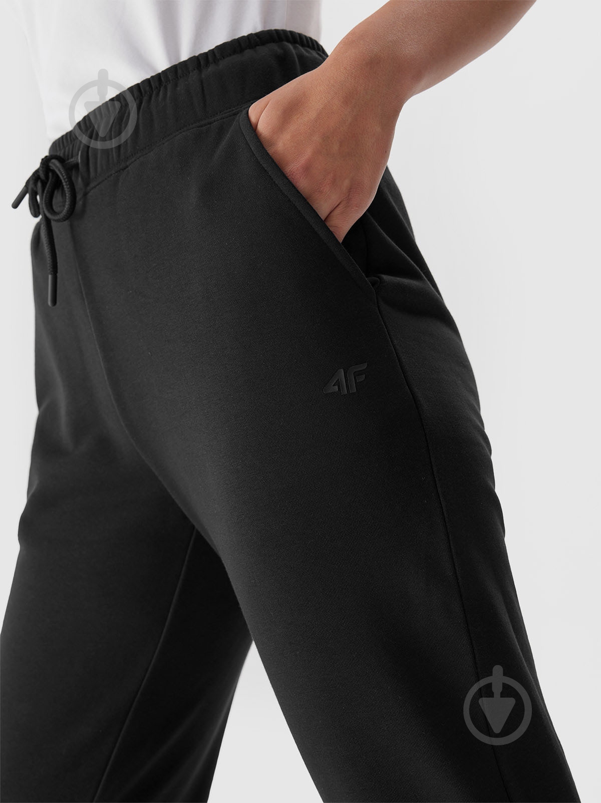 Штани 4F TROUSERS CAS F475 4FAW23TTROF475-20S р. XS чорний - фото 3
