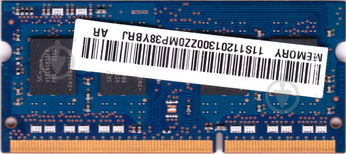 Оперативная память Hynix SODIMM DDR3 4 GB (1x4GB) 1600 MHz (HMT351S6CFR8C-PBN0 / HMT451S6AFR) - фото 2