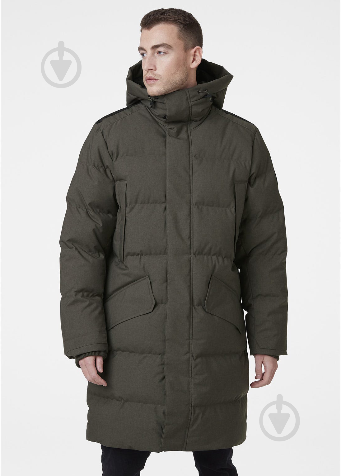 Куртка-парка мужская зимняя Helly Hansen ALASKA PARKA 53487_482 р.S зеленая - фото 2