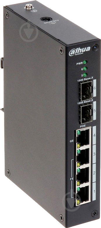 Комутатор Dahua DH-PFS4206-4P-96 - фото 1