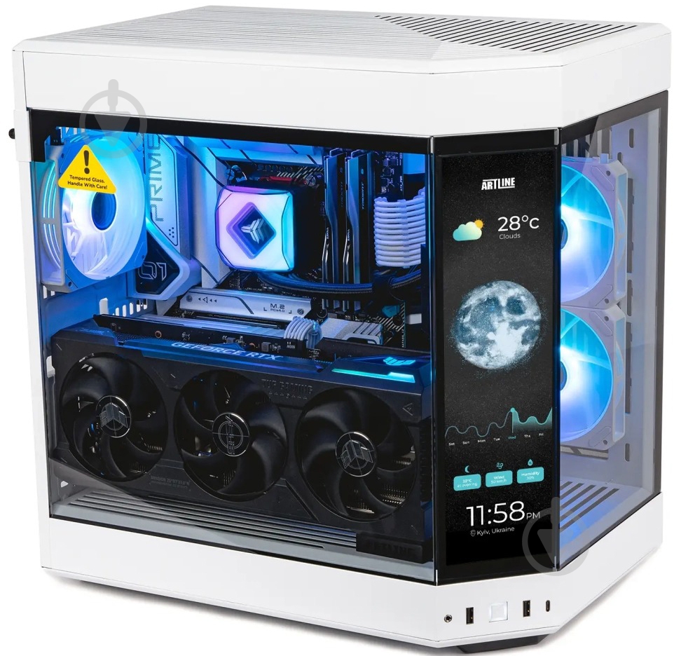 Комп'ютер Artline Gaming Y60WHITE (Y60Whitev24) white - фото 8 Комп'ютер Artline Gaming Y60WHITE (Y60Whitev24) white - фото 8