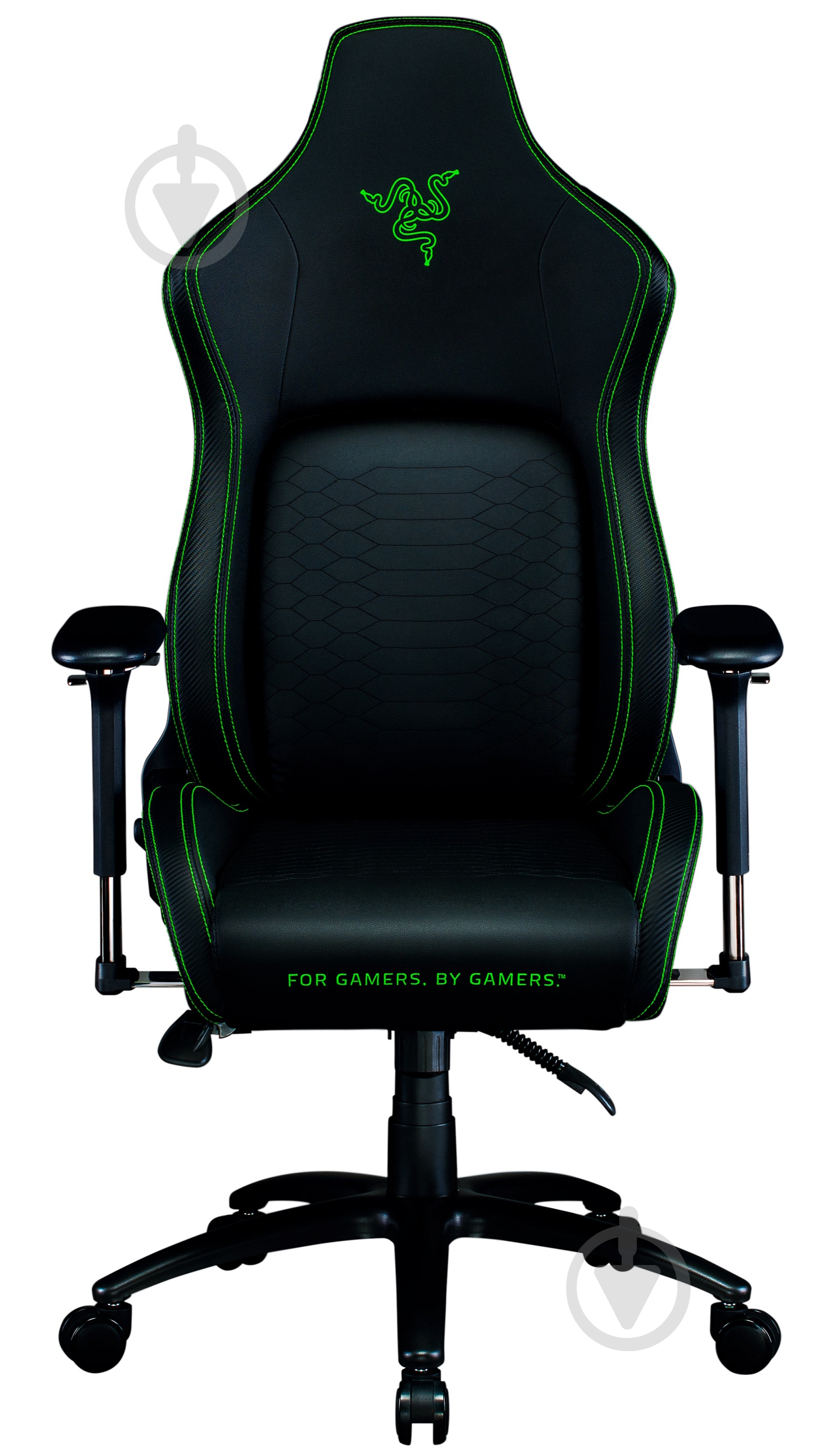 Крісло Razer Iskur green (RZ38-02770100-R3G1) чорно-зелений - фото 1
