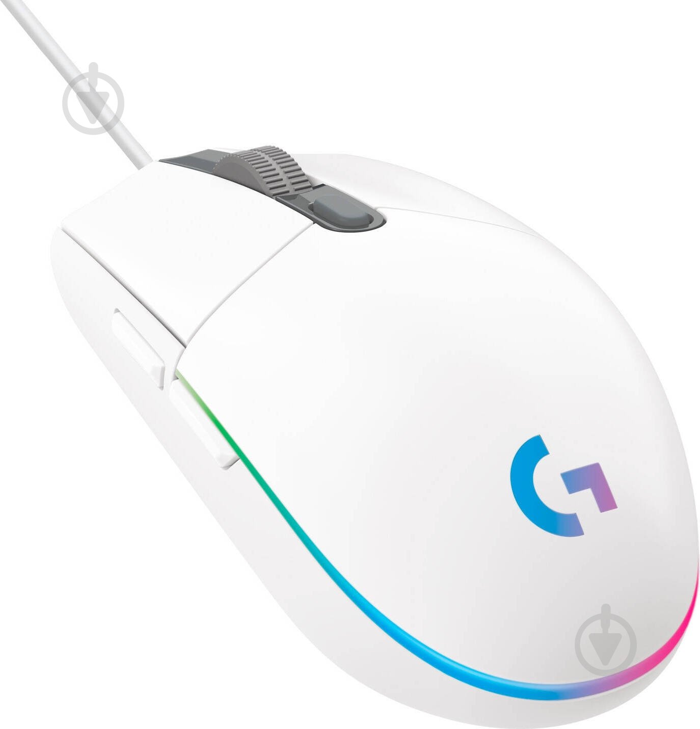 Миша Logitech Gaming Mouse G102 Lightsync white (910-005824) - фото 1