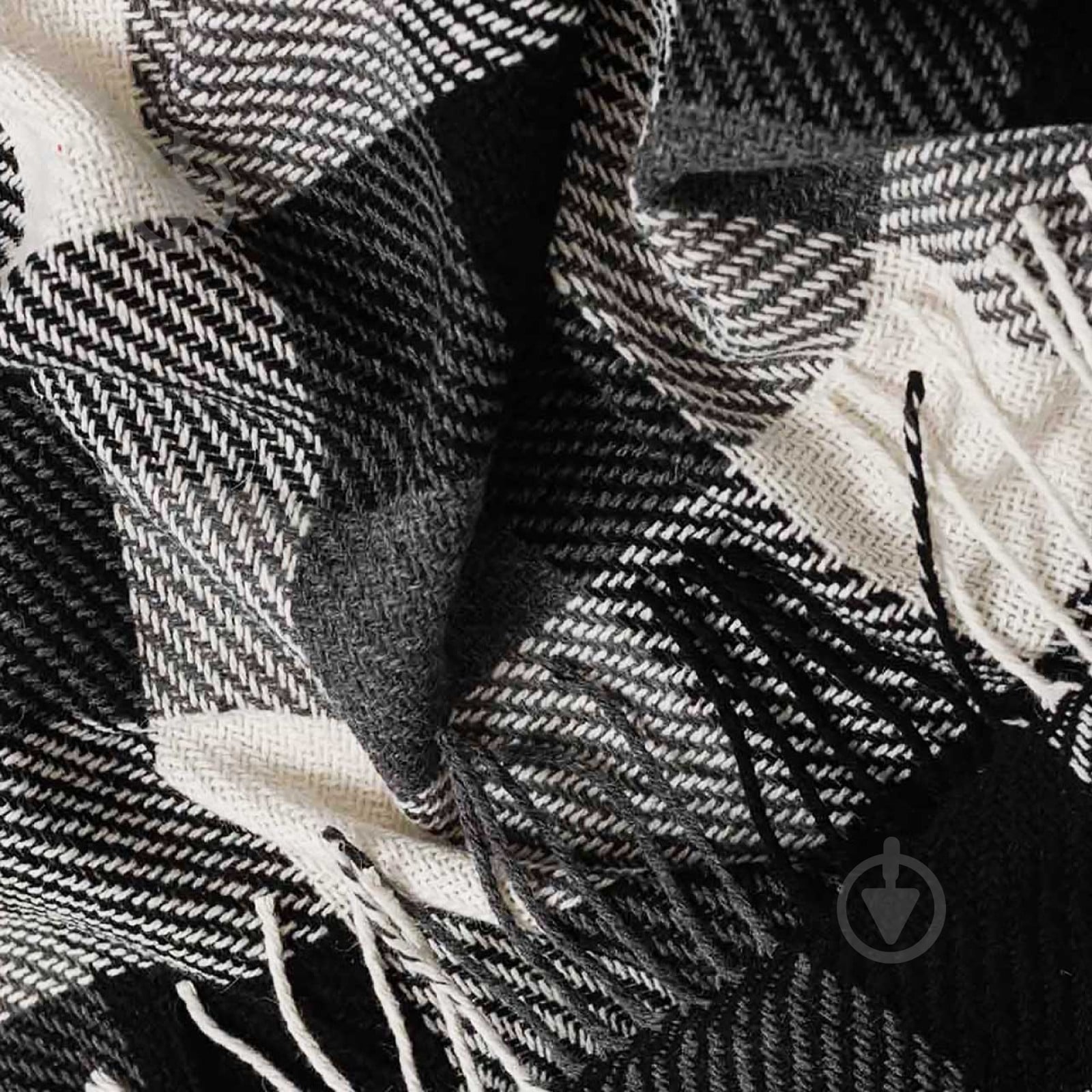 Плед Флора 140x200 см сірий Вултекс-С - фото 2