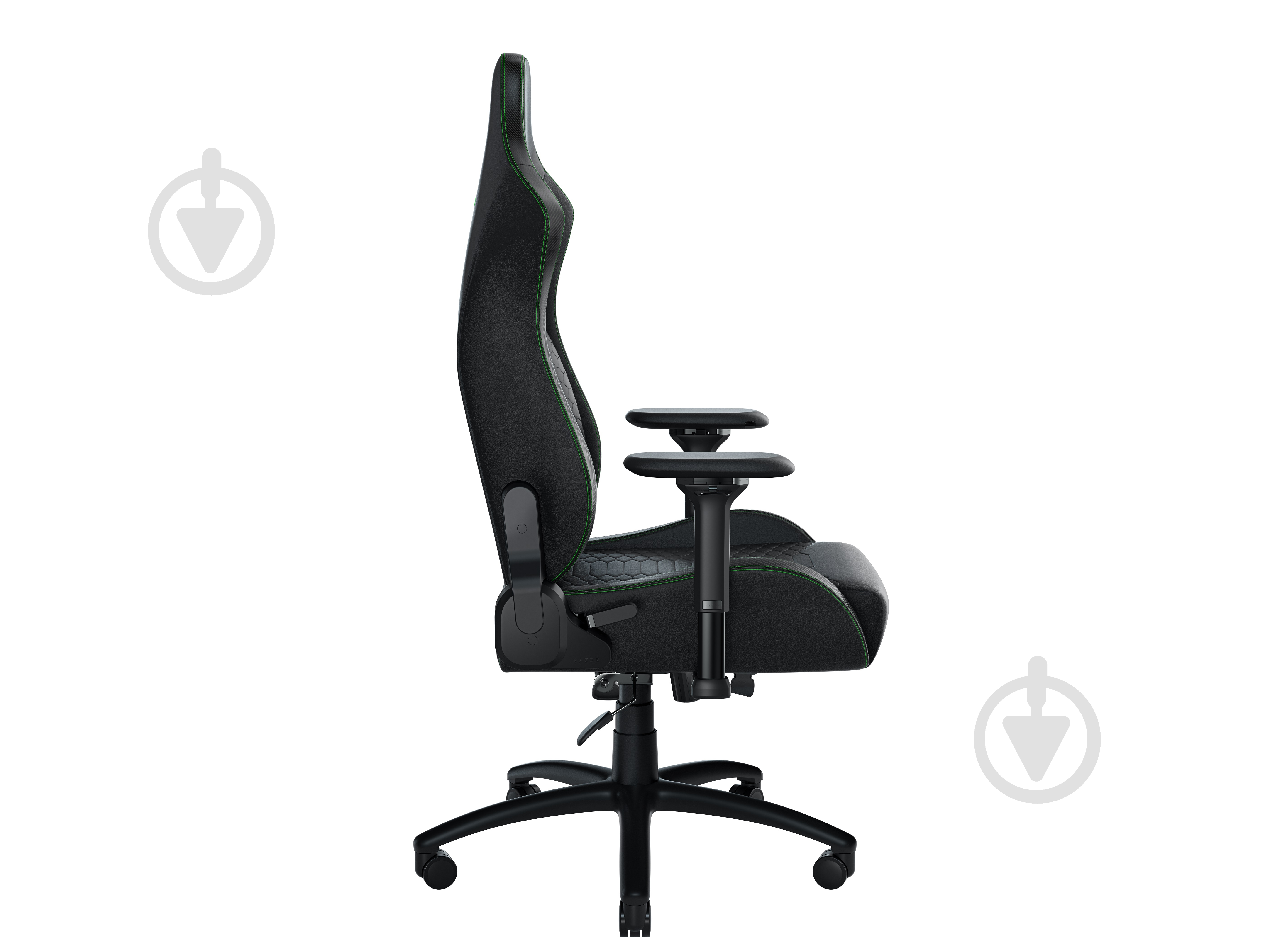 Крісло Razer Iskur green XL (RZ38-03950100-R3G1) чорно-зелений - фото 2 Крісло Razer Iskur green XL (RZ38-03950100-R3G1) чорно-зелений - фото 2