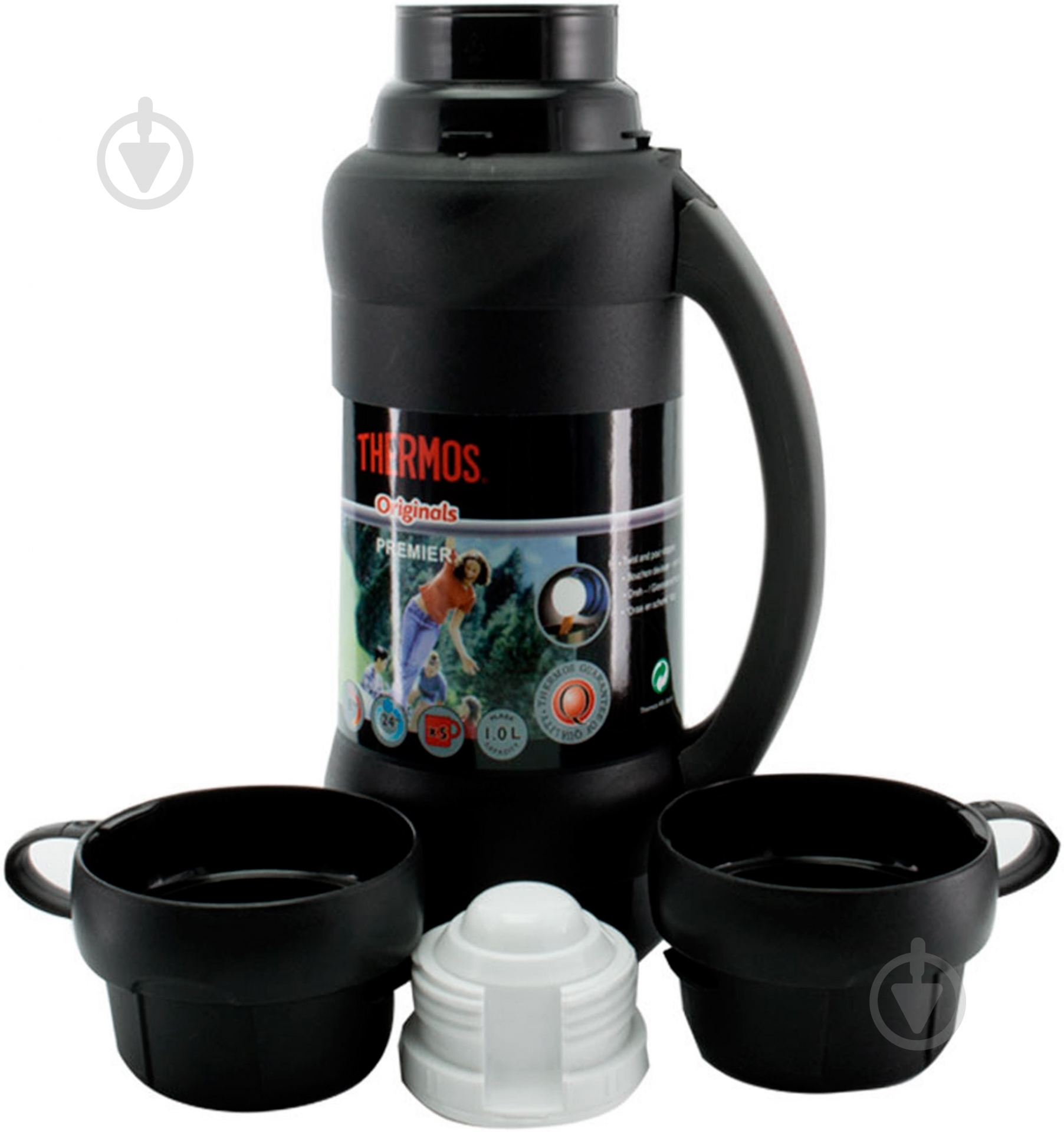 Термос Thermos 1 л черный 34-100 - фото 2 Термос Thermos 1 л черный 34-100 - фото 2