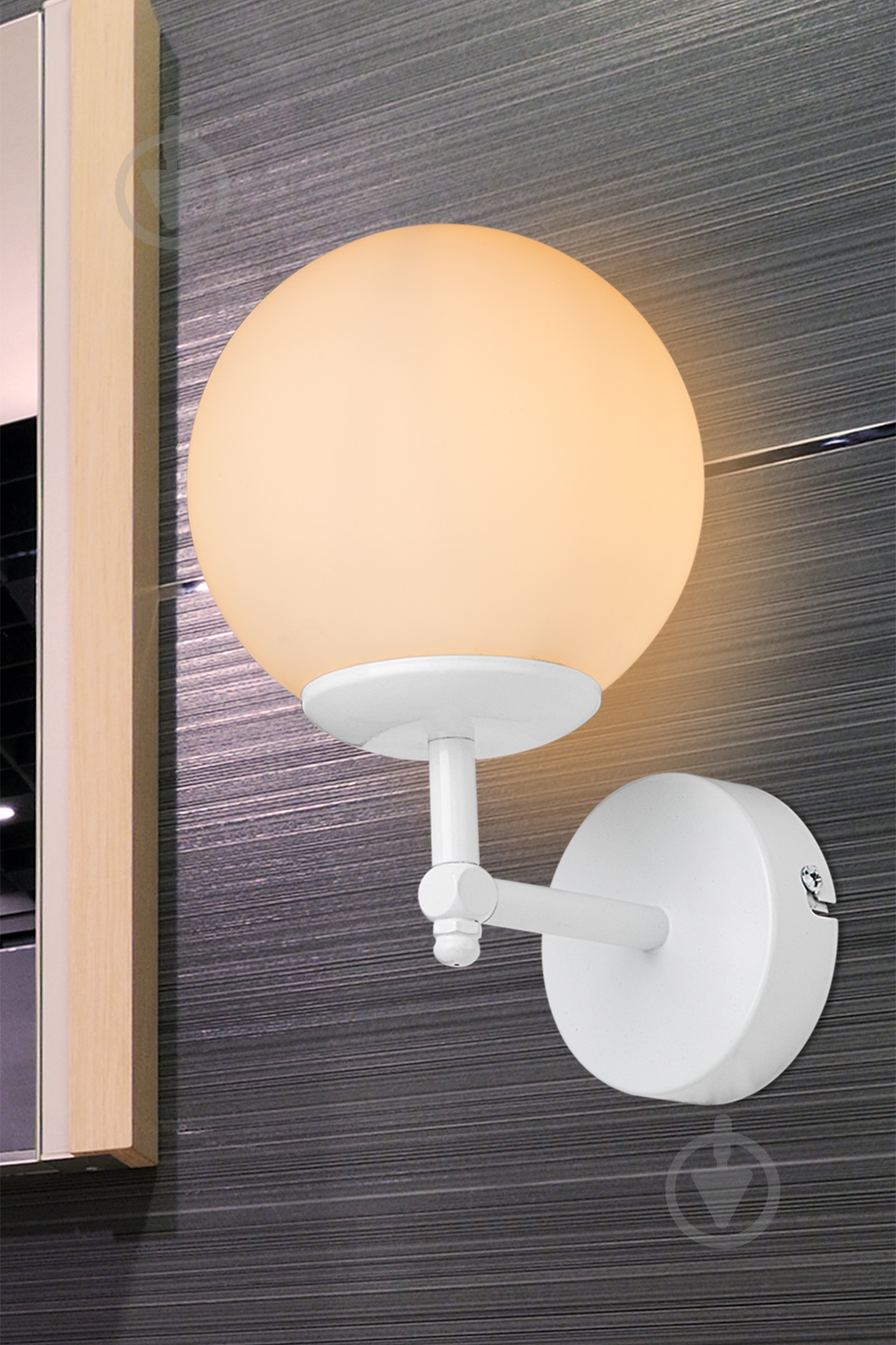 Бра Luna Dolphin 1x60 Вт E27 белый MDL.4757 - фото 3 Бра Luna Dolphin 1x60 Вт E27 белый MDL.4757 - фото 3