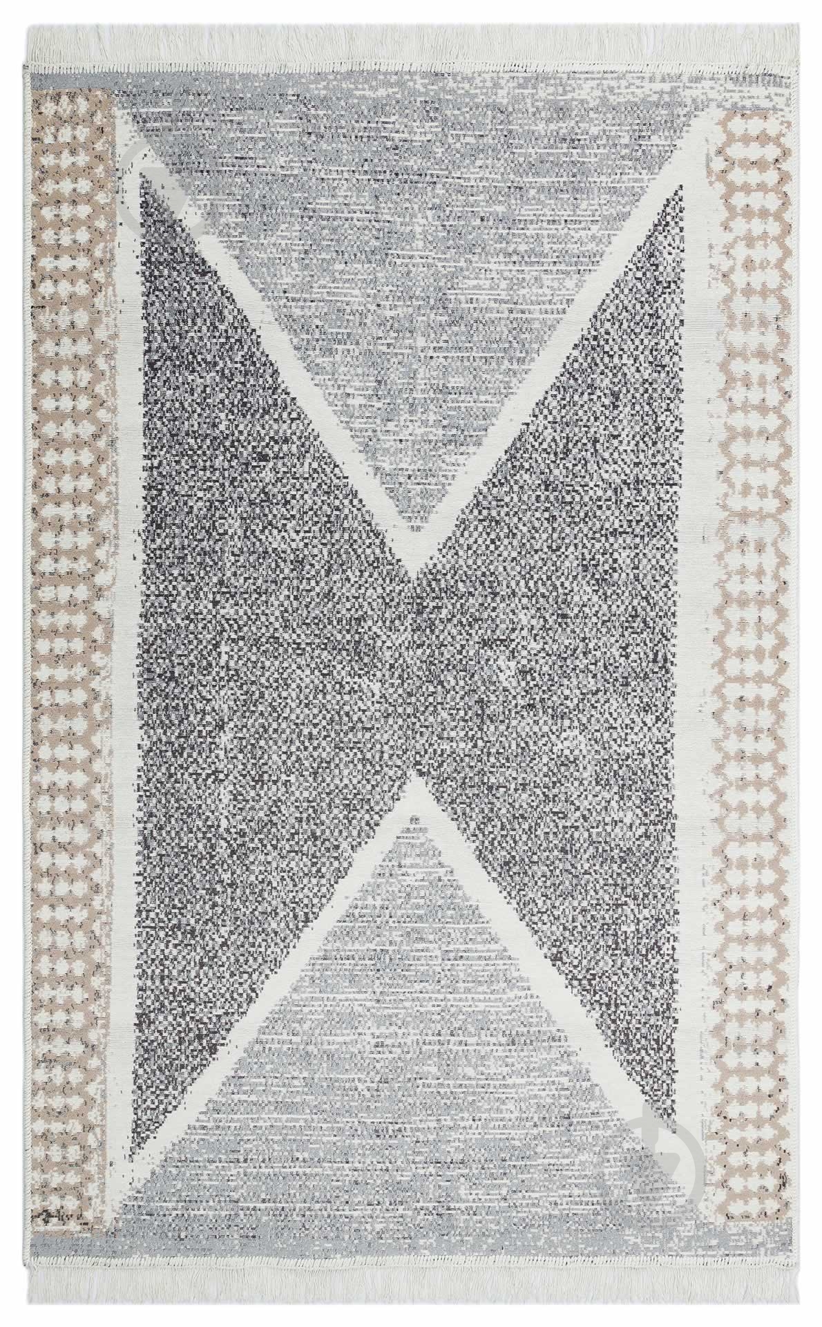Ковер Ekohali Arya AR 02 Grey 160x230 см двусторонний - фото 1