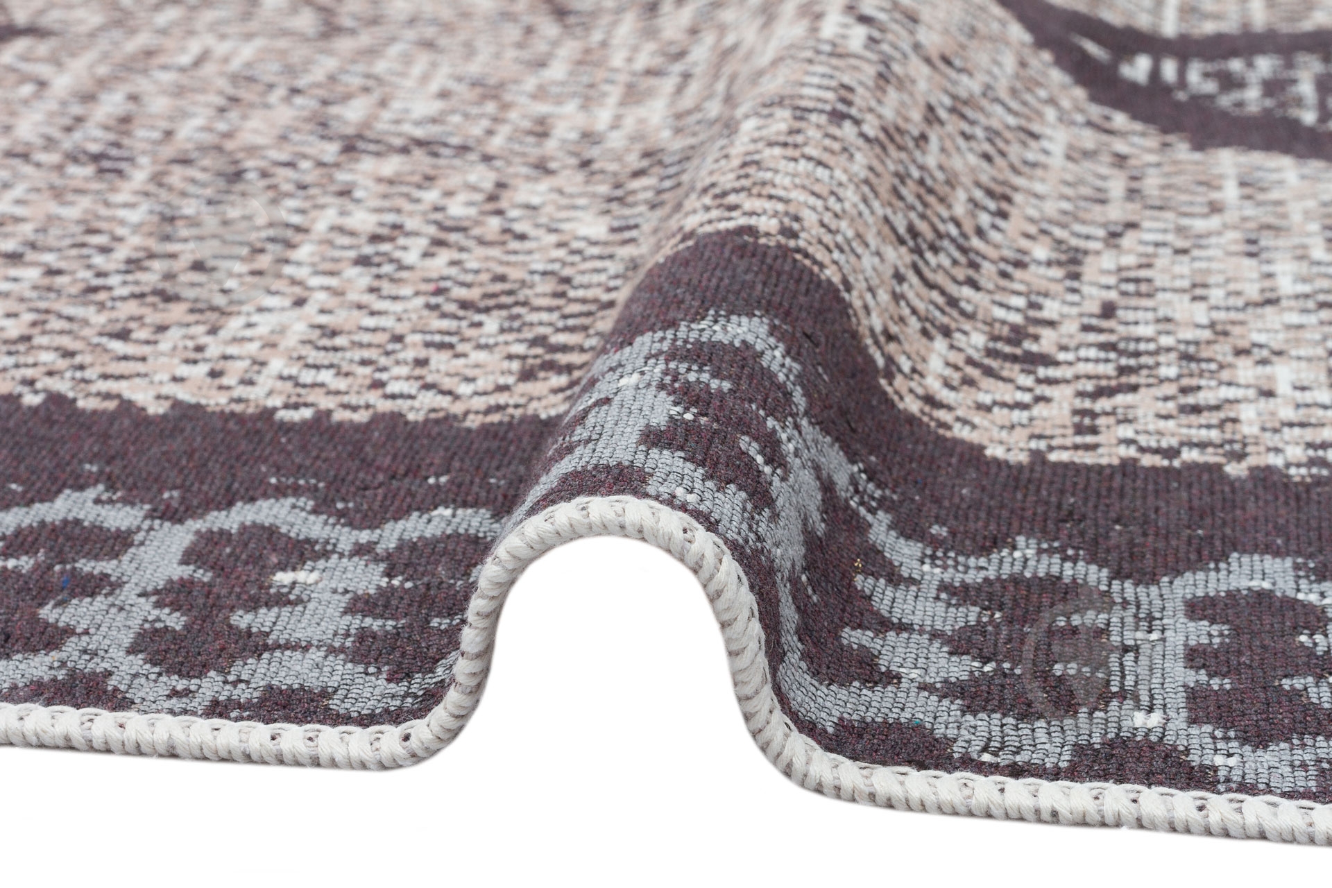 Ковер Ekohali Arya AR 02 Grey 160x230 см двусторонний - фото 2