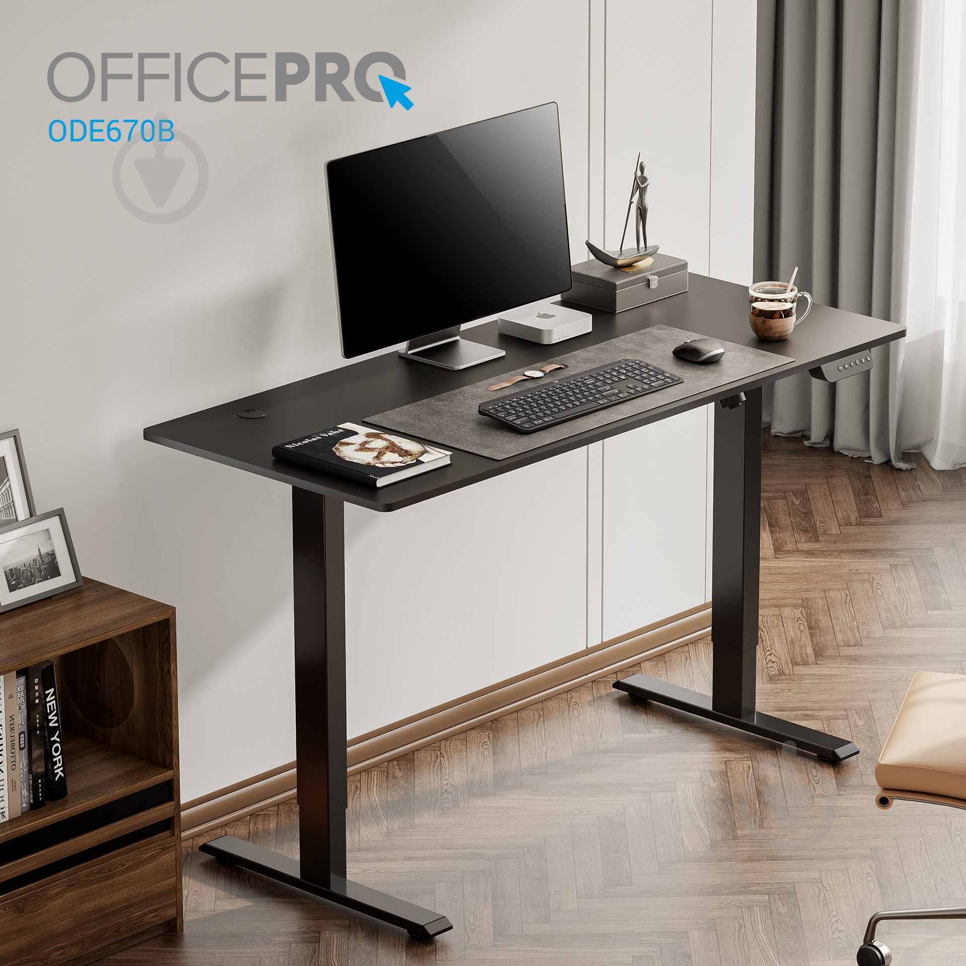 Стол компьютерный OfficePro ODE670B - фото 11