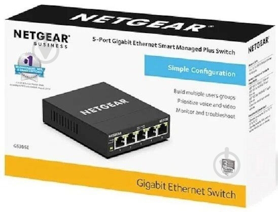Комутатор NETGEAR GS305E-100PES - фото 4 Комутатор NETGEAR GS305E-100PES - фото 4