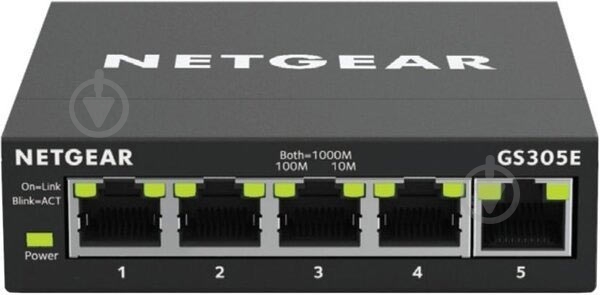 Комутатор NETGEAR GS305E-100PES - фото 1 Комутатор NETGEAR GS305E-100PES - фото 1