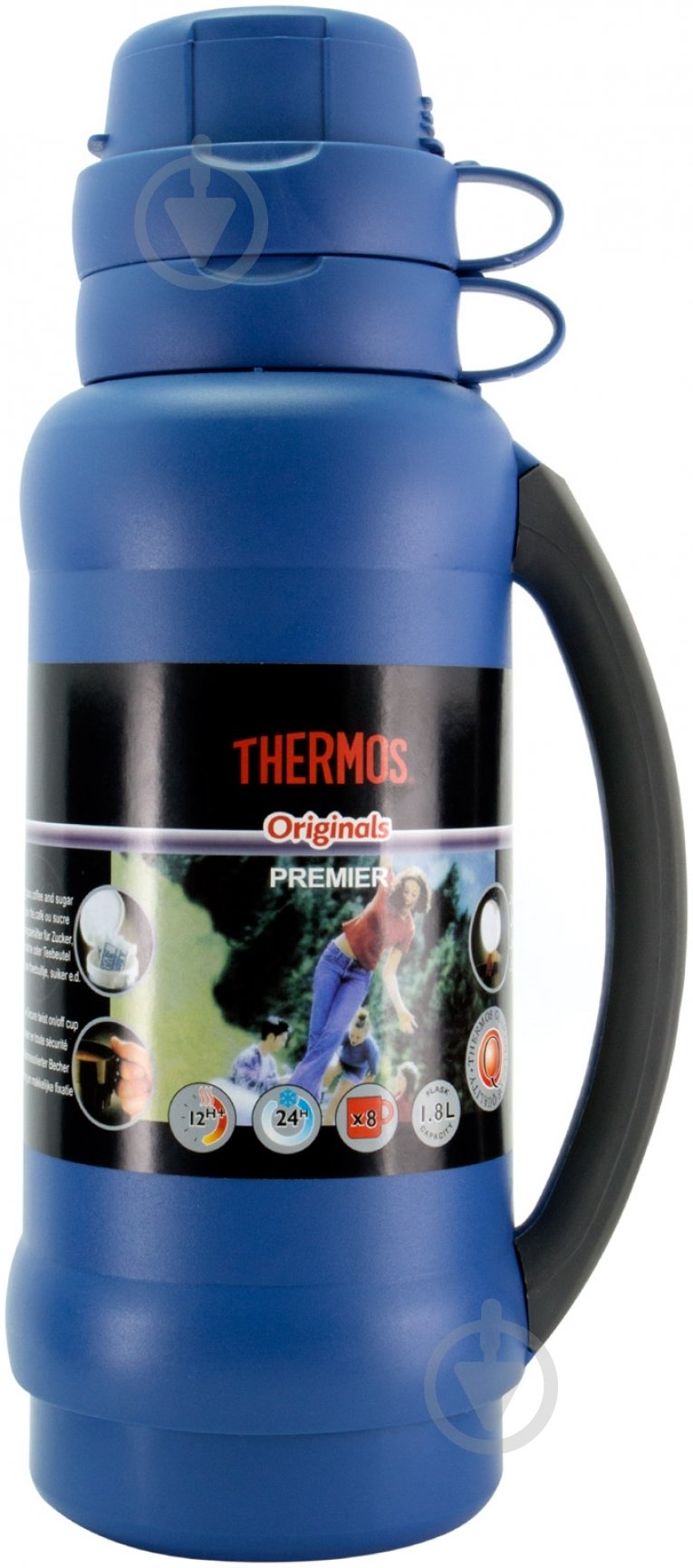 Термос Thermos 1,8 л синий 34-180 - фото 1