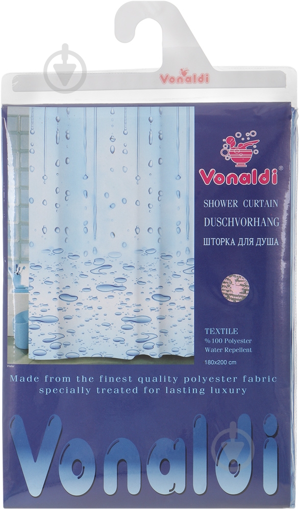 Штора для душа Vonaldi Water - фото 3