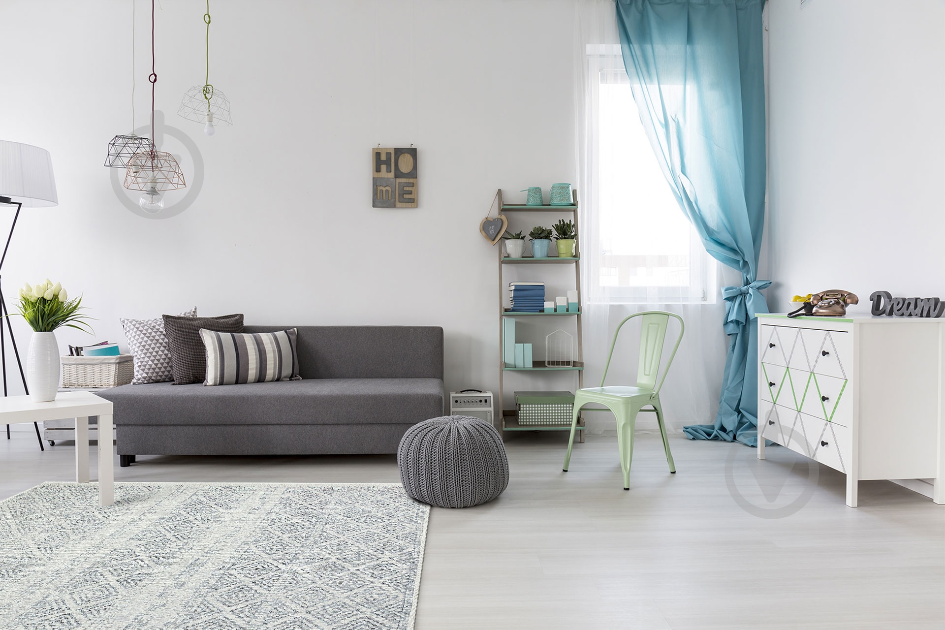 Ковер Ekohali Arya AR 01 Grey 120x180 см двусторонний - фото 8